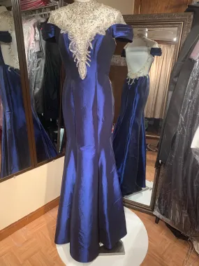 Mac Duggal Midnight Blue Limited Edition Gown