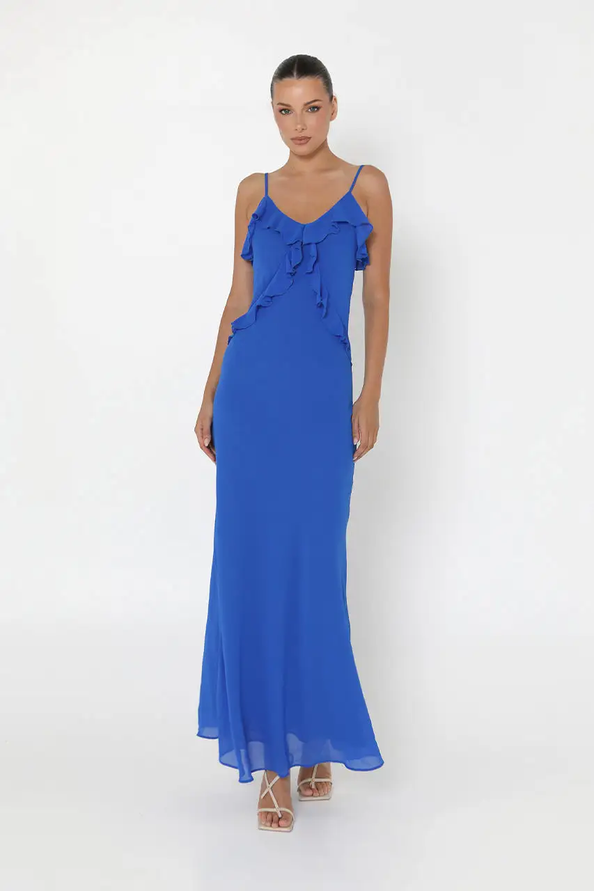 Madelyn Maxi Dress | Cobalt