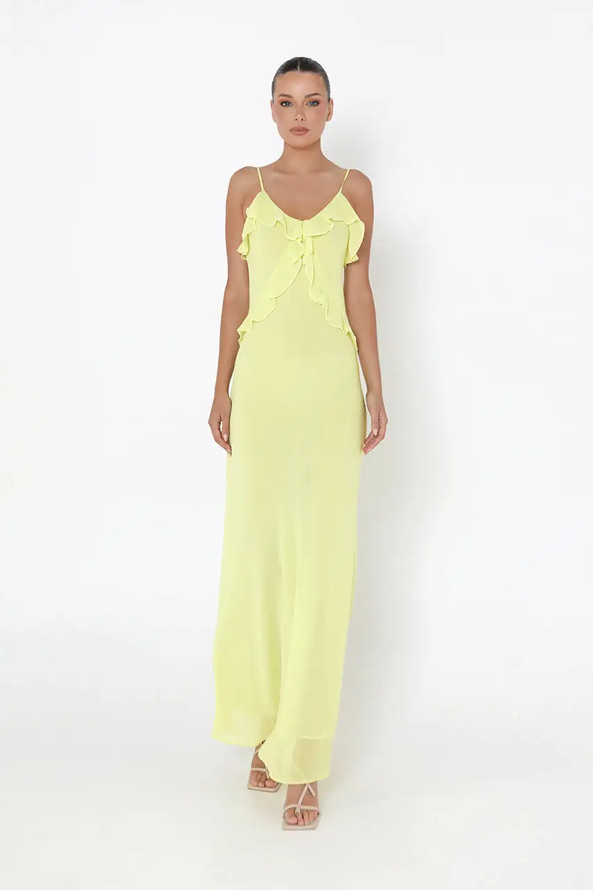 Madelyn Maxi Dress | Yellow