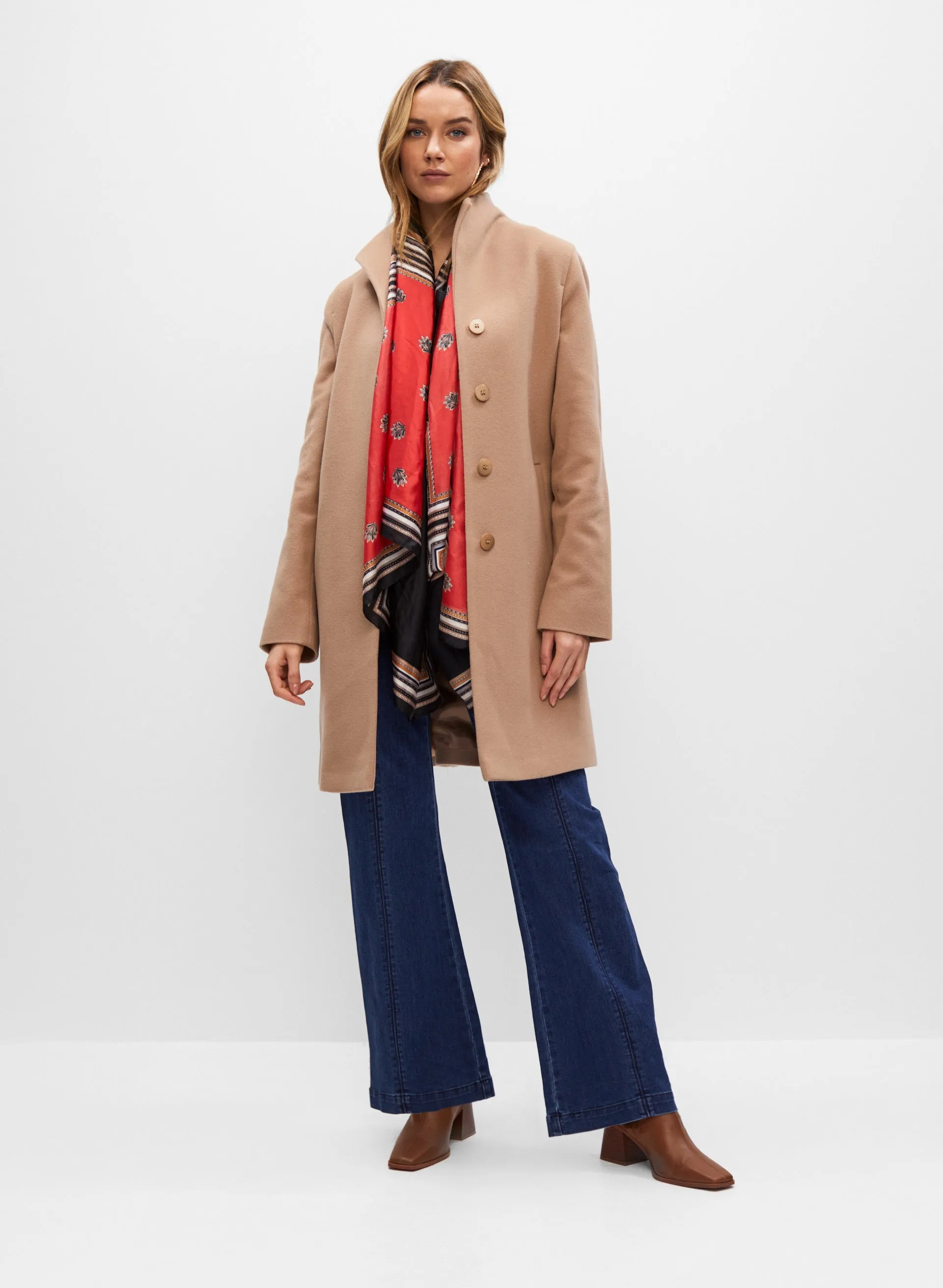 Mallia - Wool Blend Coat