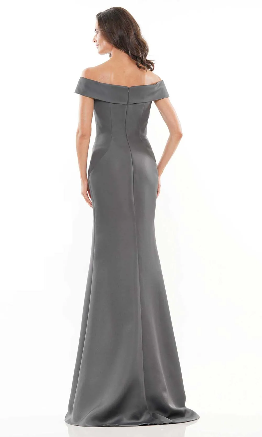 Marsoni by Colors - MV1153 Off-Shoulder Mermaid Evening Gown