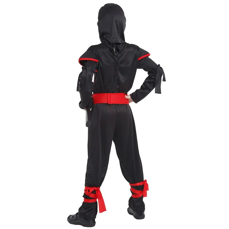 Martial Arts Ninja Cosplay Costumes For Kids Children Halloween Cosplay Mujer Fancy Party Decorations Dress Up