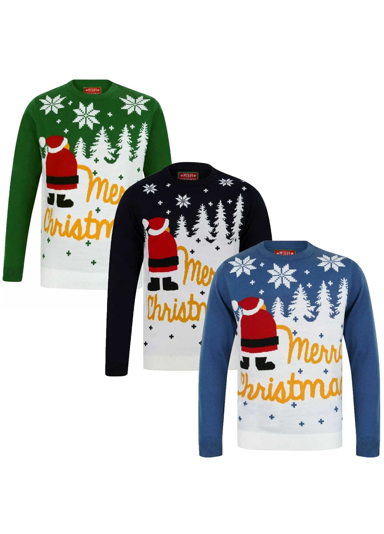 Men’s Christmas Novelty Jumper Funny Santa Xmas Sweater