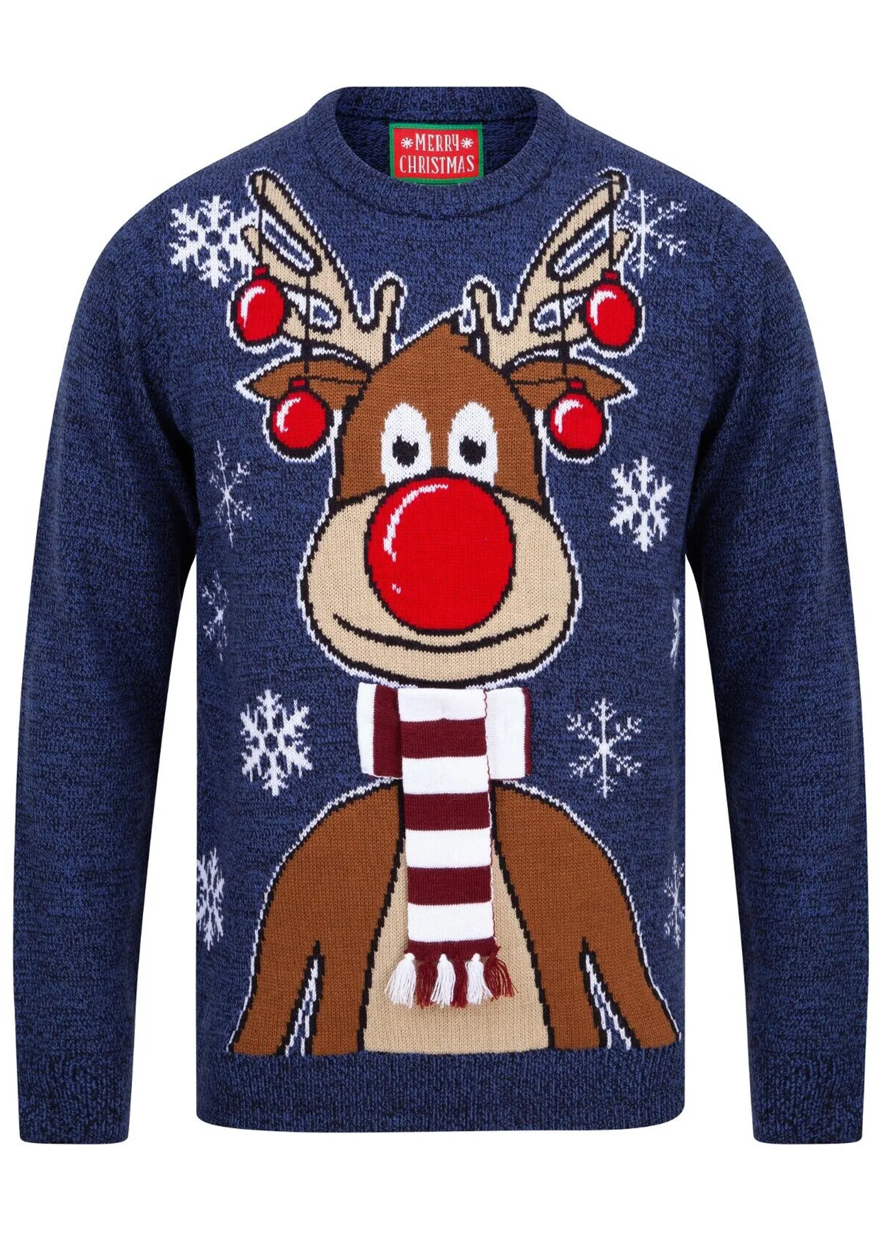 Men’s Christmas Novelty Jumper Reindeer Xmas Sweater