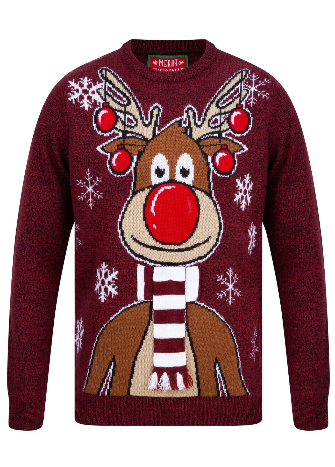 Men’s Christmas Novelty Jumper Reindeer Xmas Sweater