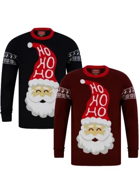 Men’s Christmas Novelty Jumper Santa Xmas Sweater