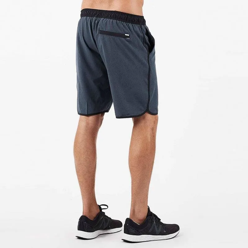 Men's Banks Short - Azure Linen Texture