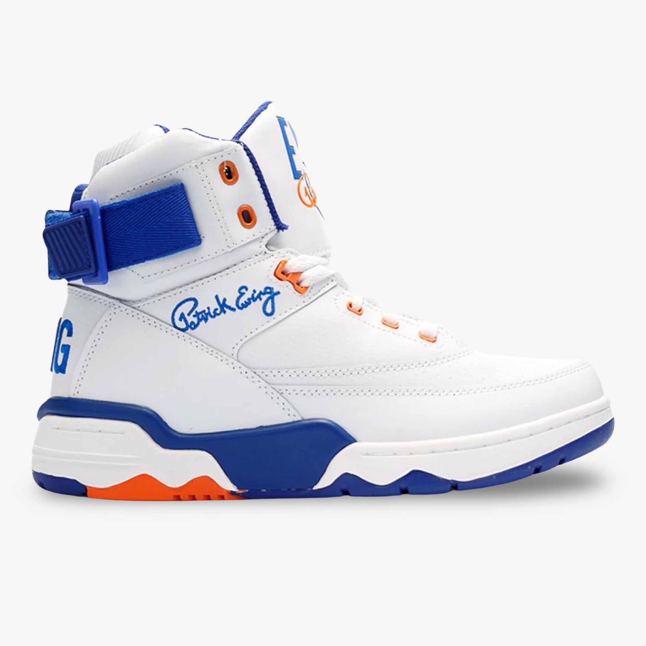 (Men's) Ewing Athletics 33 Hi OG PE 'Knicks Home' White / Royal 1EW90014-136