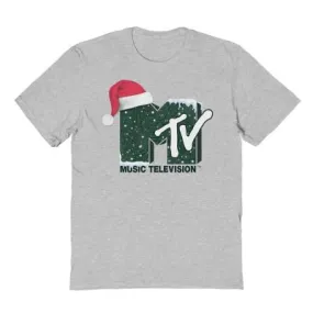 MTV Xmas Logo Holiday Christmas T-Shirt