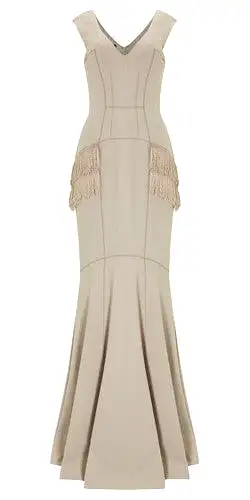 Niara Scuba Gown Sand