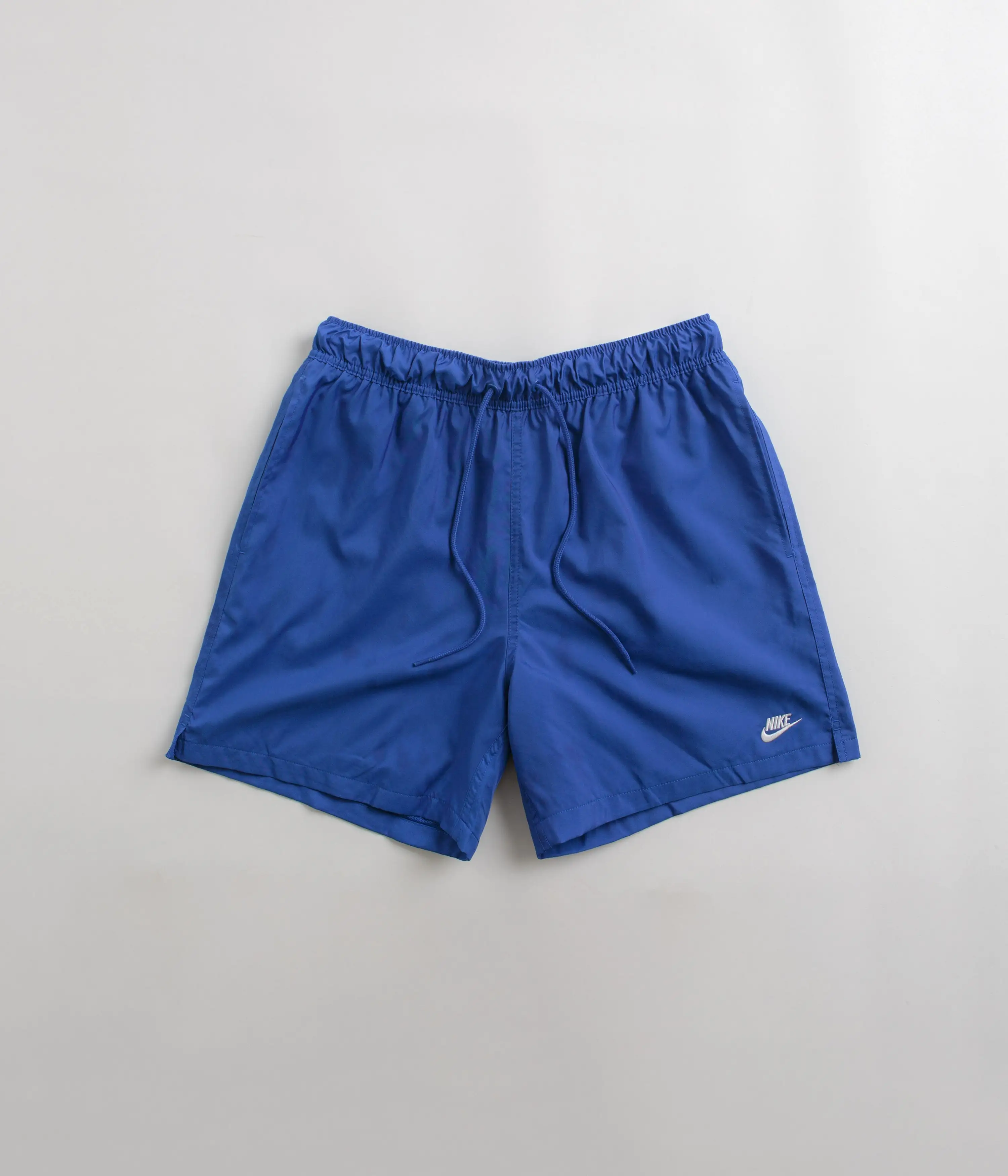 Nike Club Woven Flow Shorts - Game Royal / White