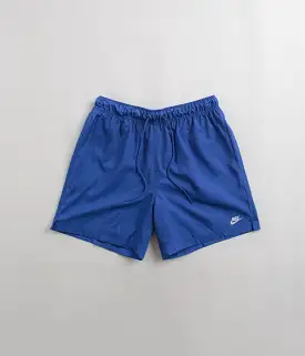 Nike Club Woven Flow Shorts - Game Royal / White