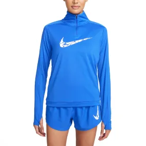 Nike Swoosh Maglia  Hyper Royal/White