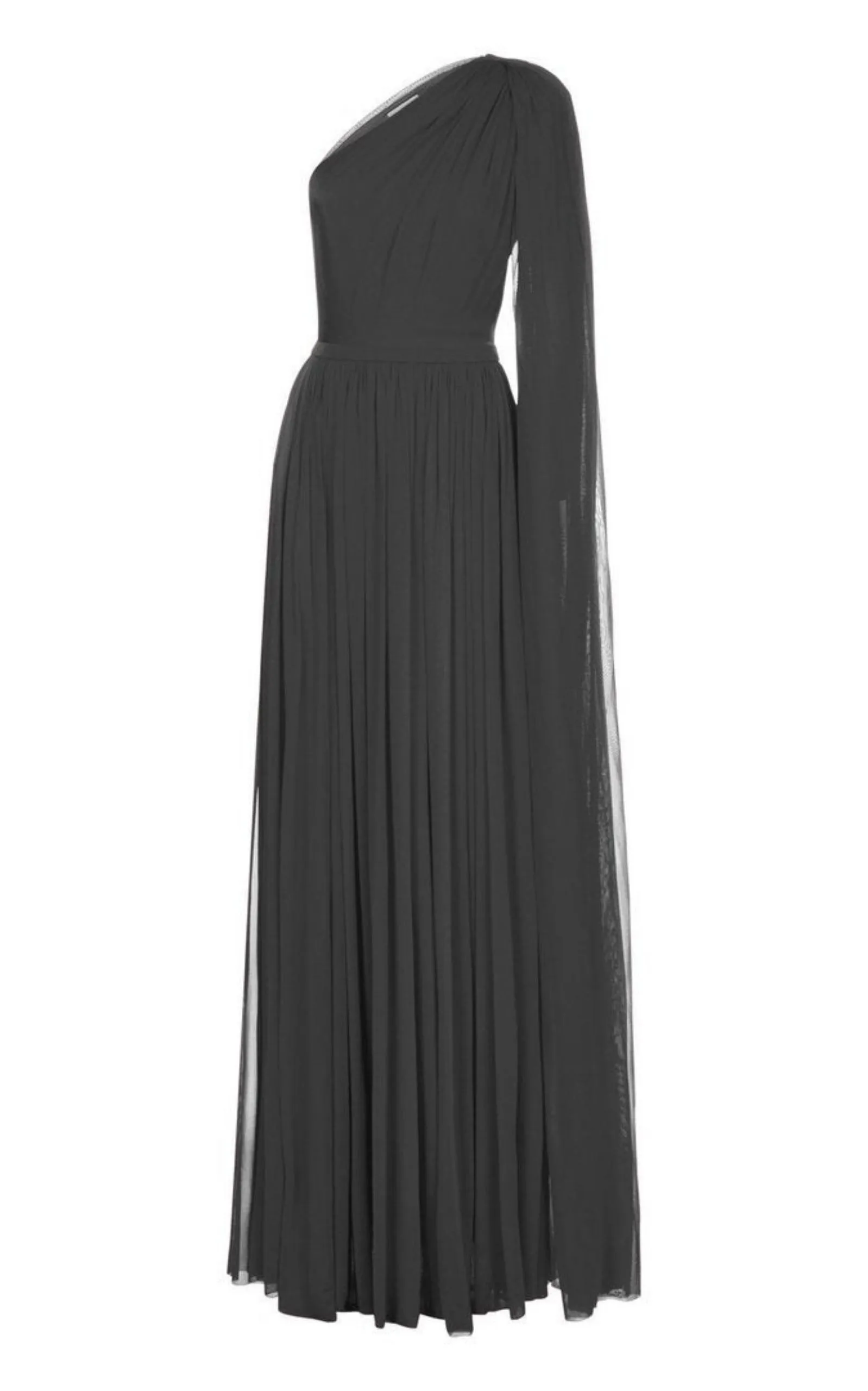 One-shoulder Evening Gown