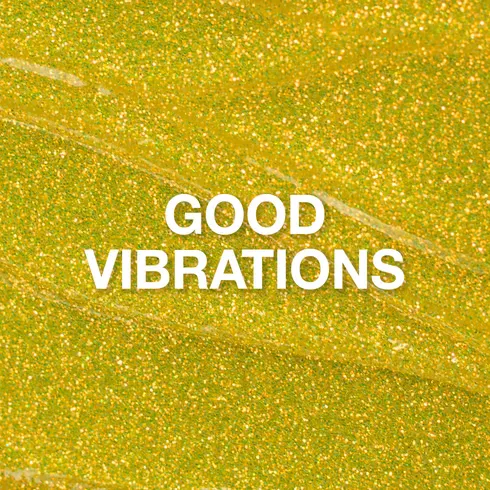 P+ Good Vibrations Glitter Gel Polish, 10 mL