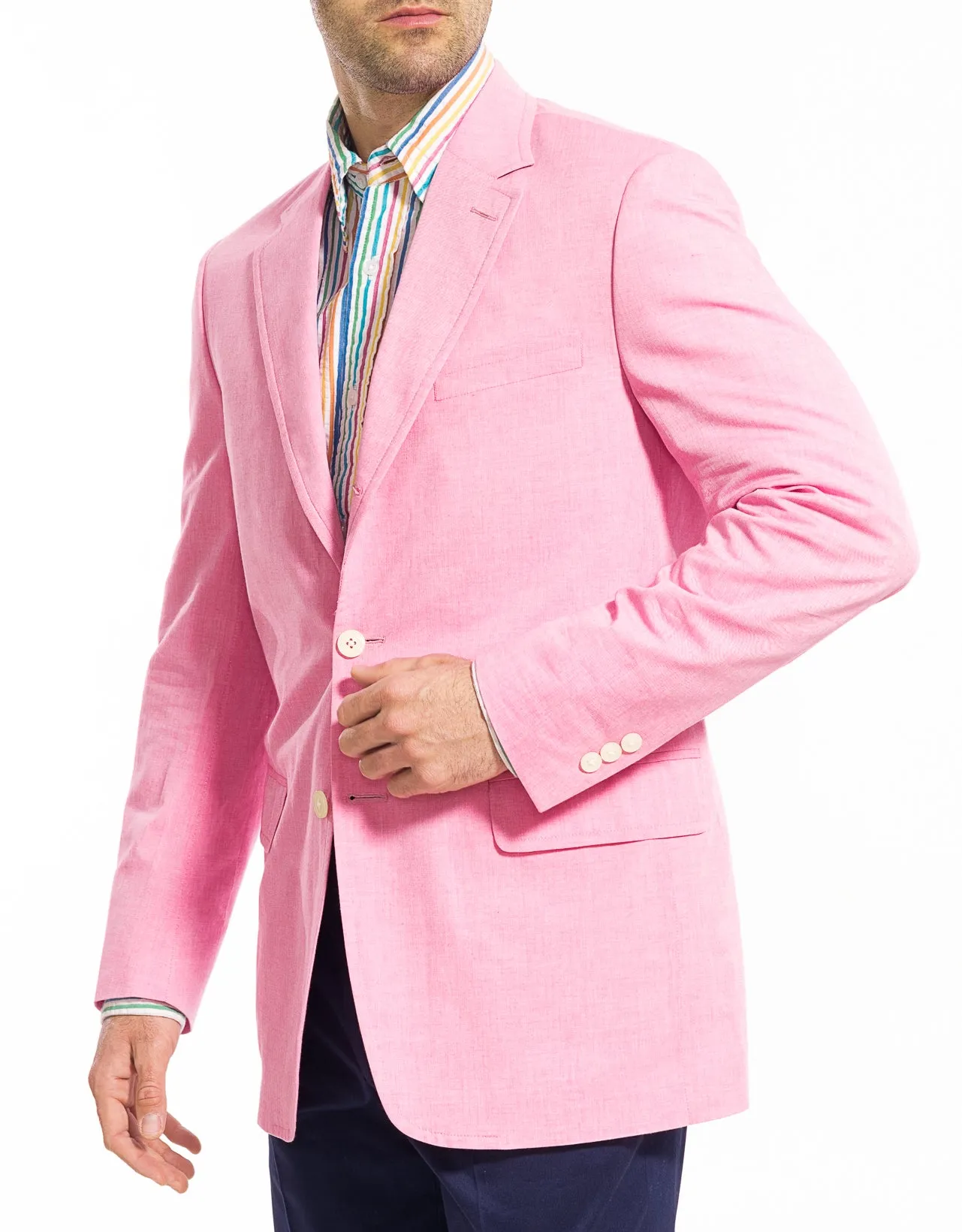 PINK CHAMBRAY SPORT COAT