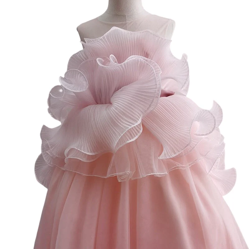 Pink Party Formal Ball Gown