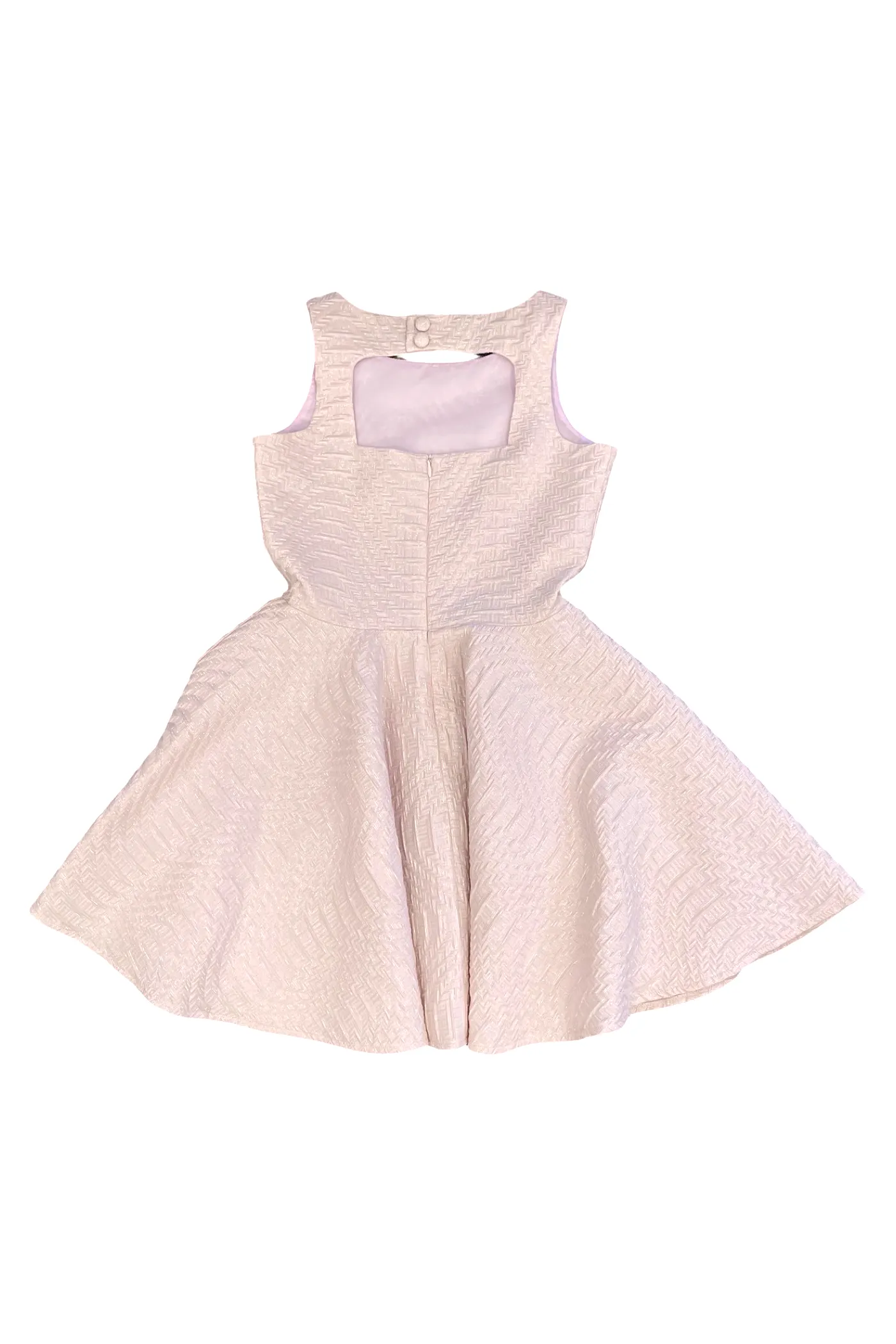 Pink Shimmer Party Dress