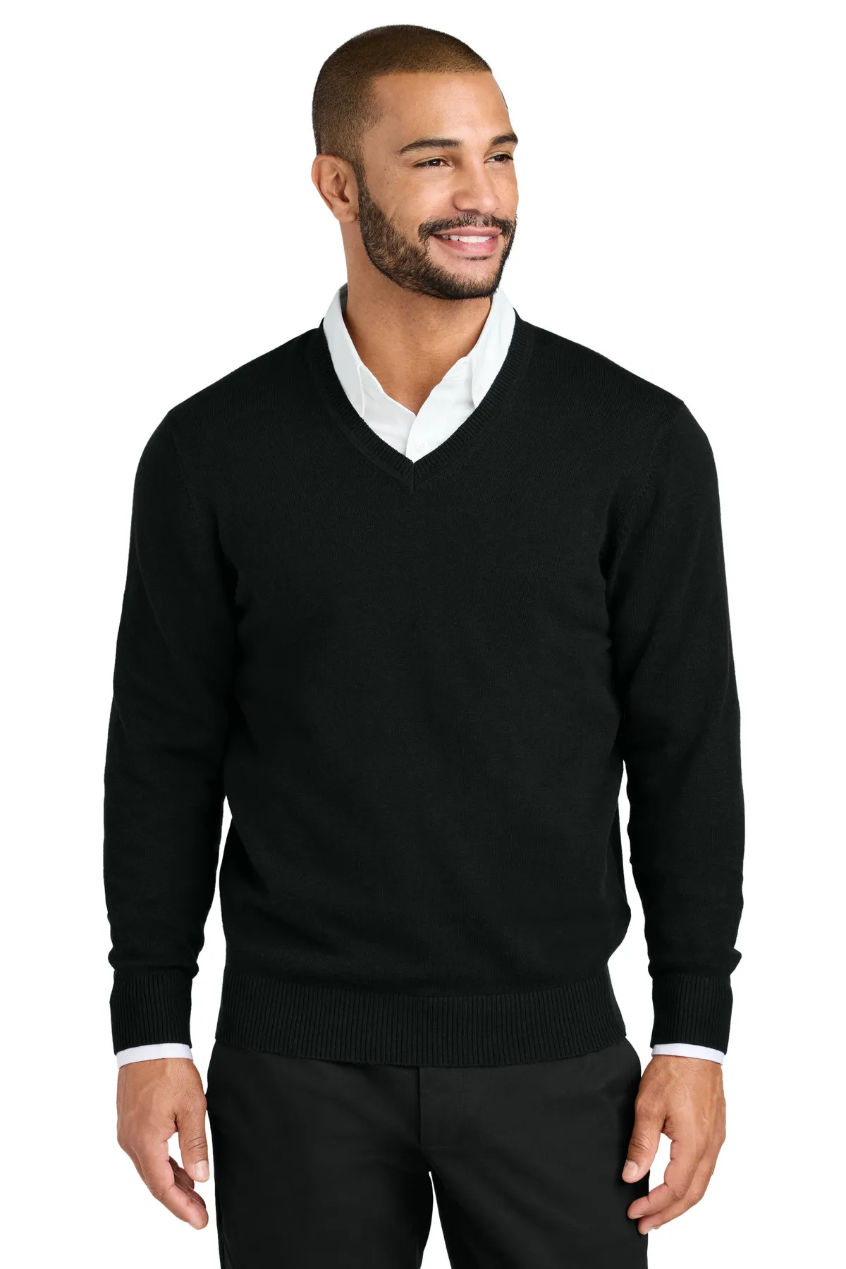 Port Authority Clothing SW2850 Port Authority Easy Care V-Neck Sweater SKU: SW2850