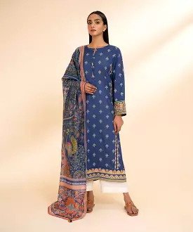 Printed Jacquard Dupatta