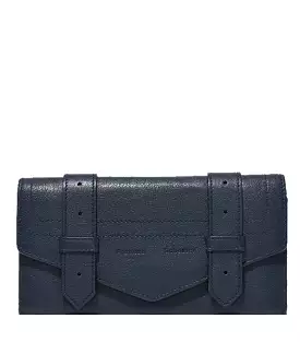 PS1 Continental Flap Wallet (Brass), Midnight