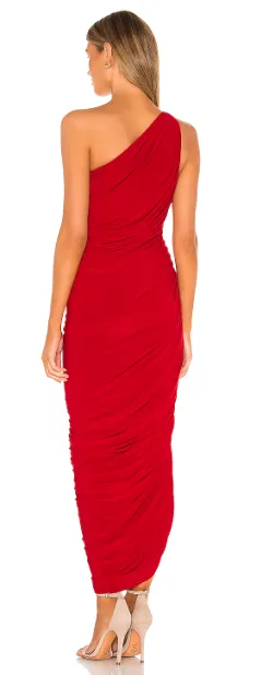 Red Diana Gown