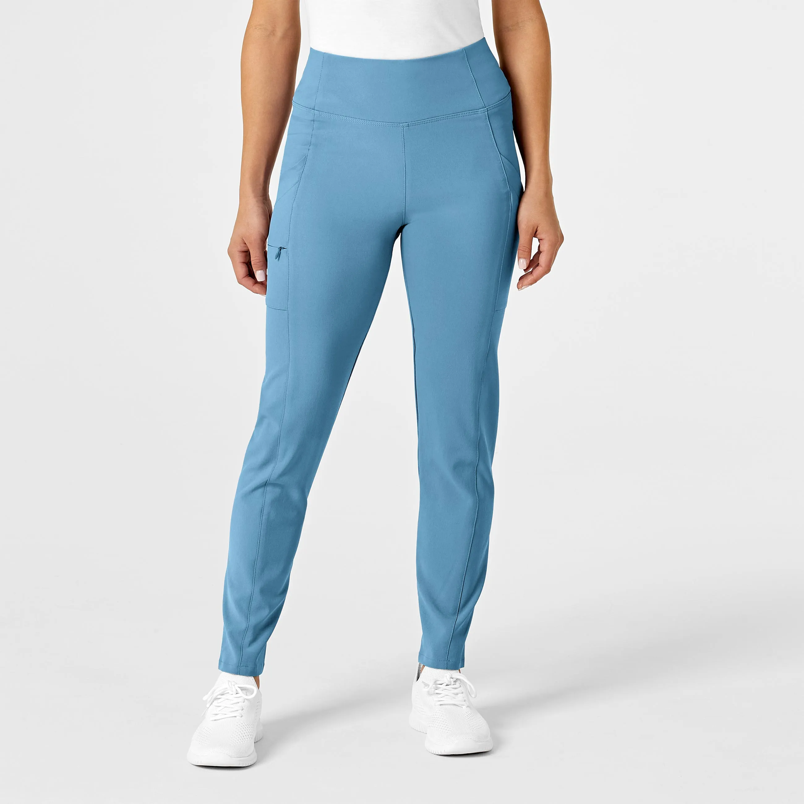 RENEW Women's High Waist Power Pant - Bay Blue