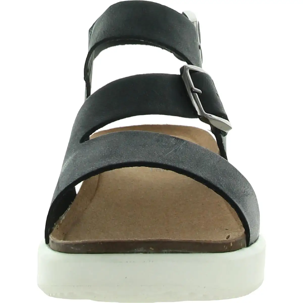 Rockport Womens Kells Bay W ASYM Leather Casual Flat Sandals