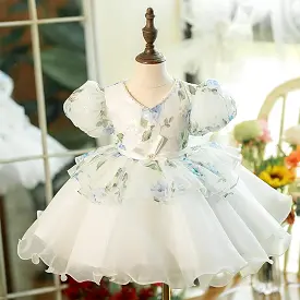 Royal Elegant Floral Party Dress