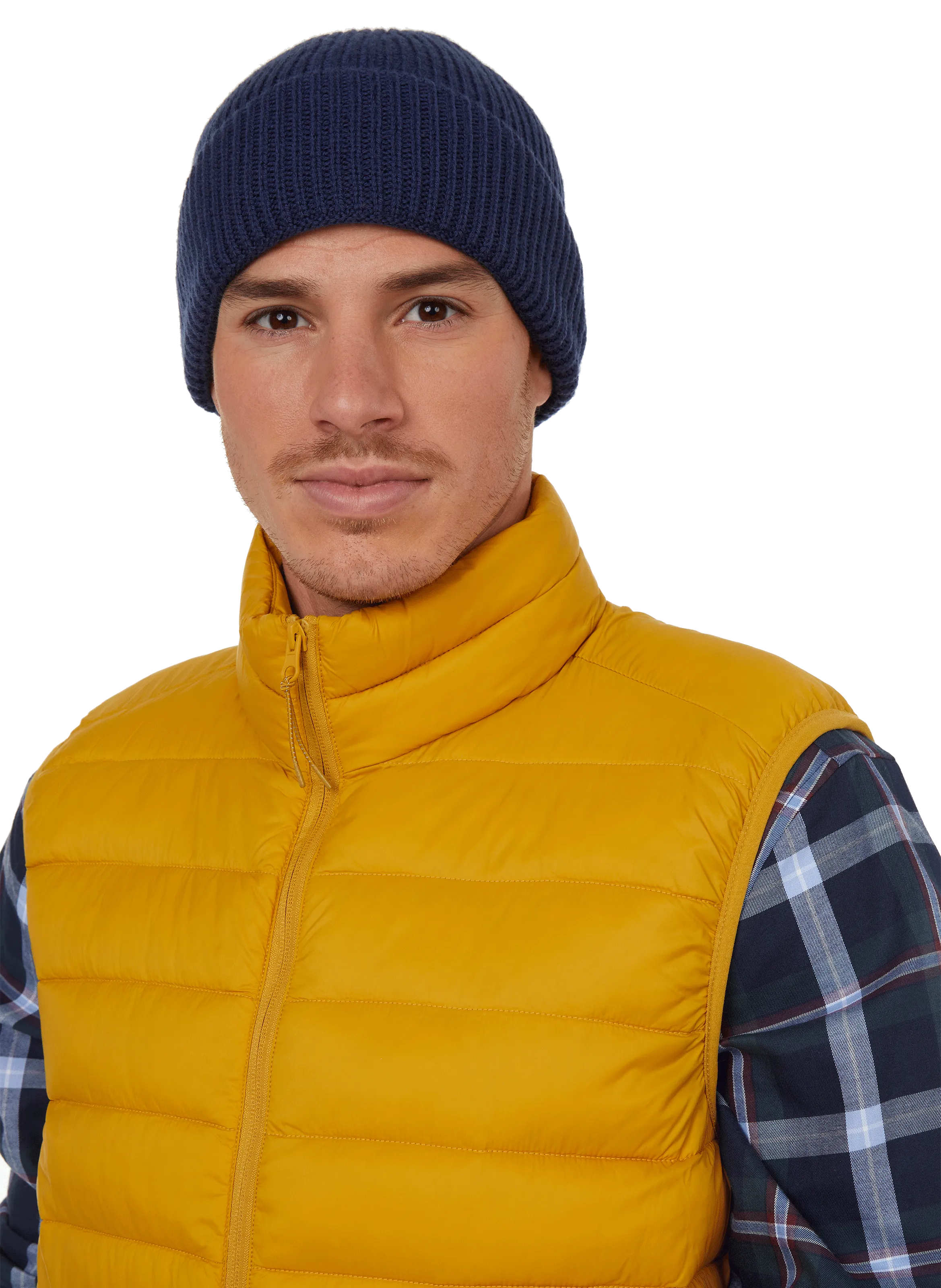 Saison 1865  Merino wool beanie - Blue