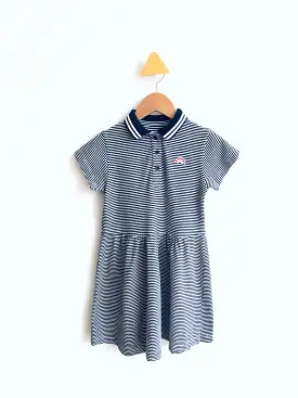 Striped Rainbow Dress // 6Y