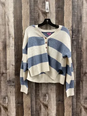 Sweater By Miami In Striped Pattern, Size: M