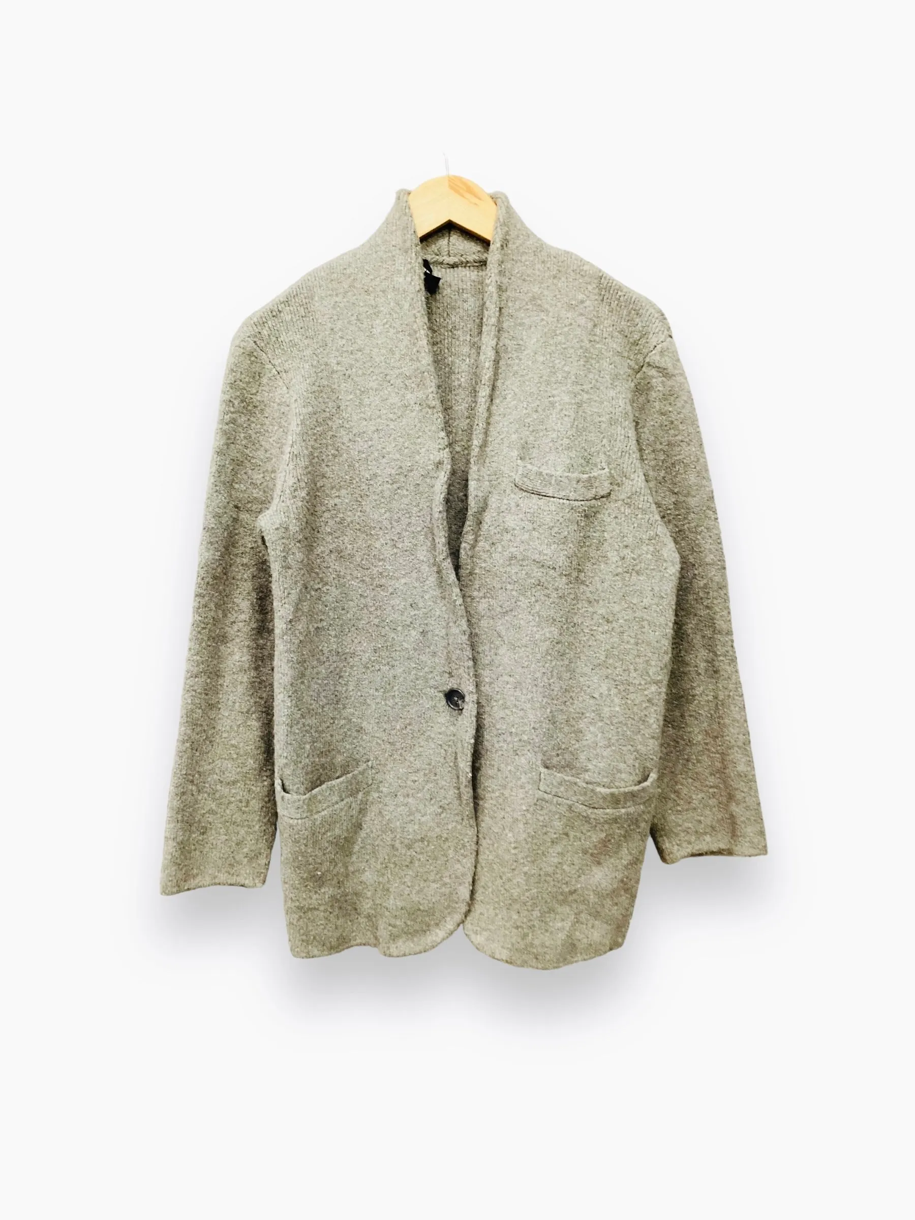 Sweater Cardigan By J. Crew In Grey, Size: Xs