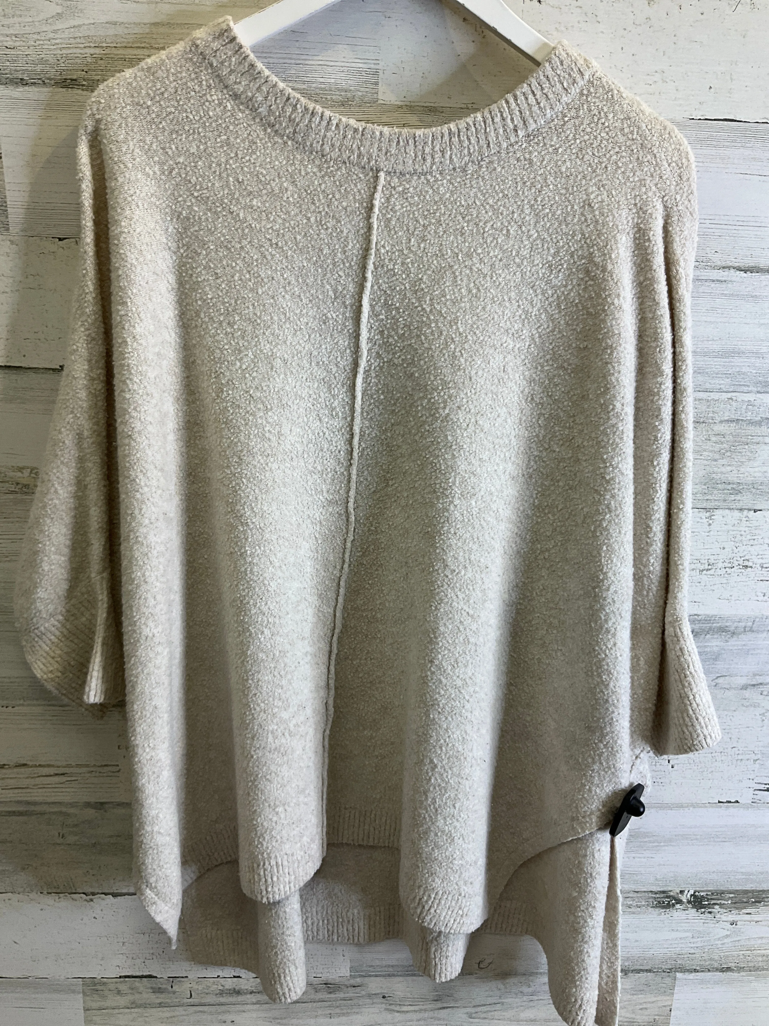 Sweater Short Sleeve By Lou And Grey In Cream, Size: M