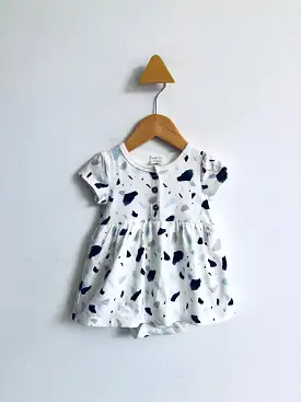 Terrazzo Onesie Dress // 6M