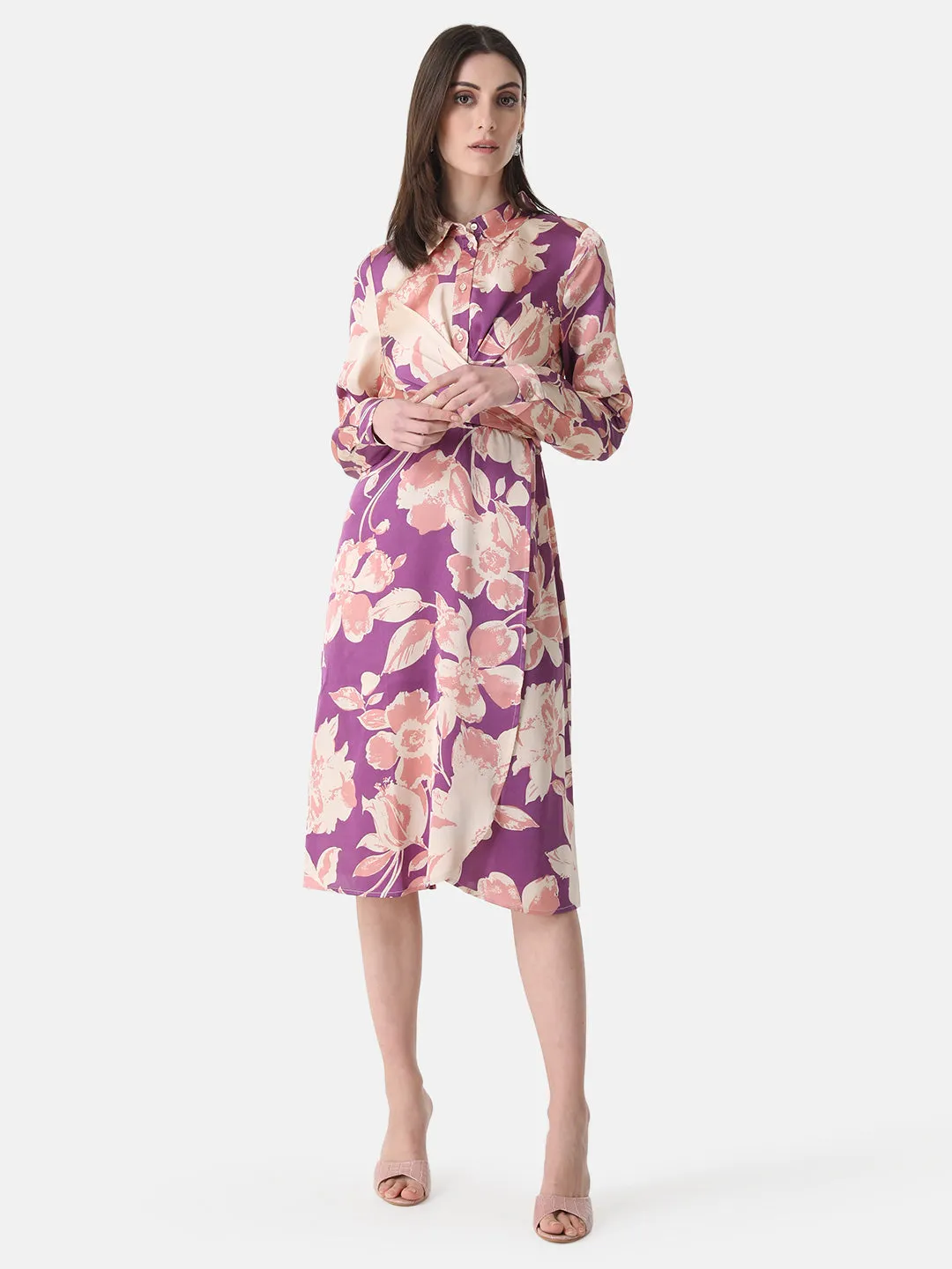 Tie Knot Midi Dress