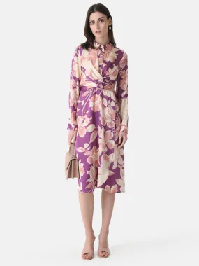 Tie Knot Midi Dress