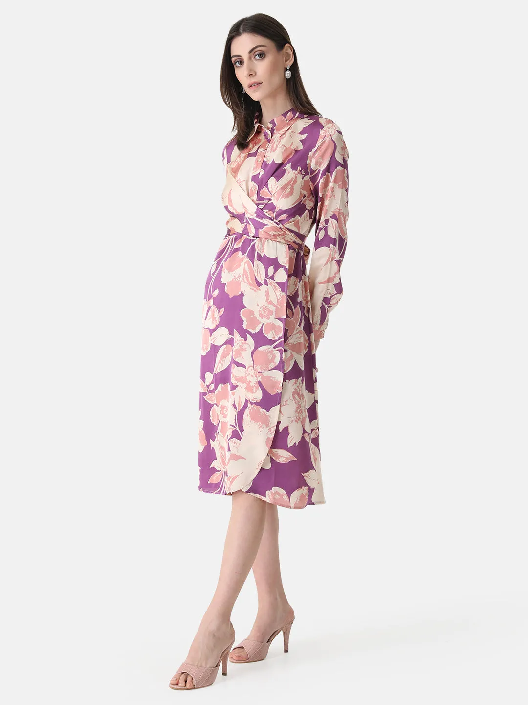 Tie Knot Midi Dress