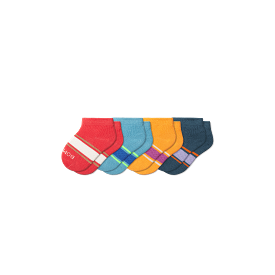 Toddler Lightweight Ankle Sock 4-Pack