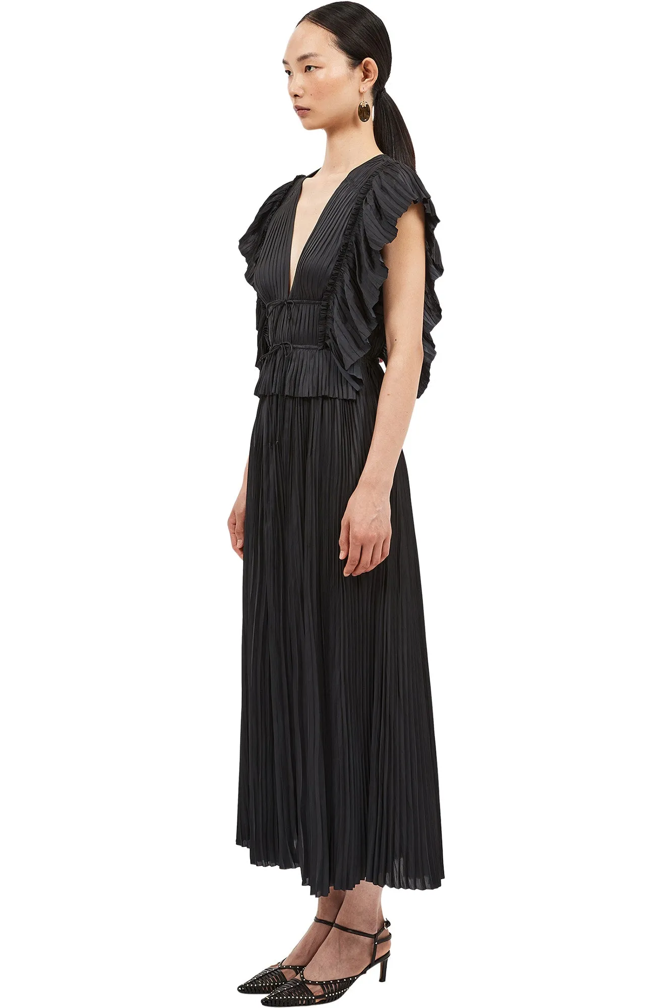 Ulla Johnson Letty Dress in Noir