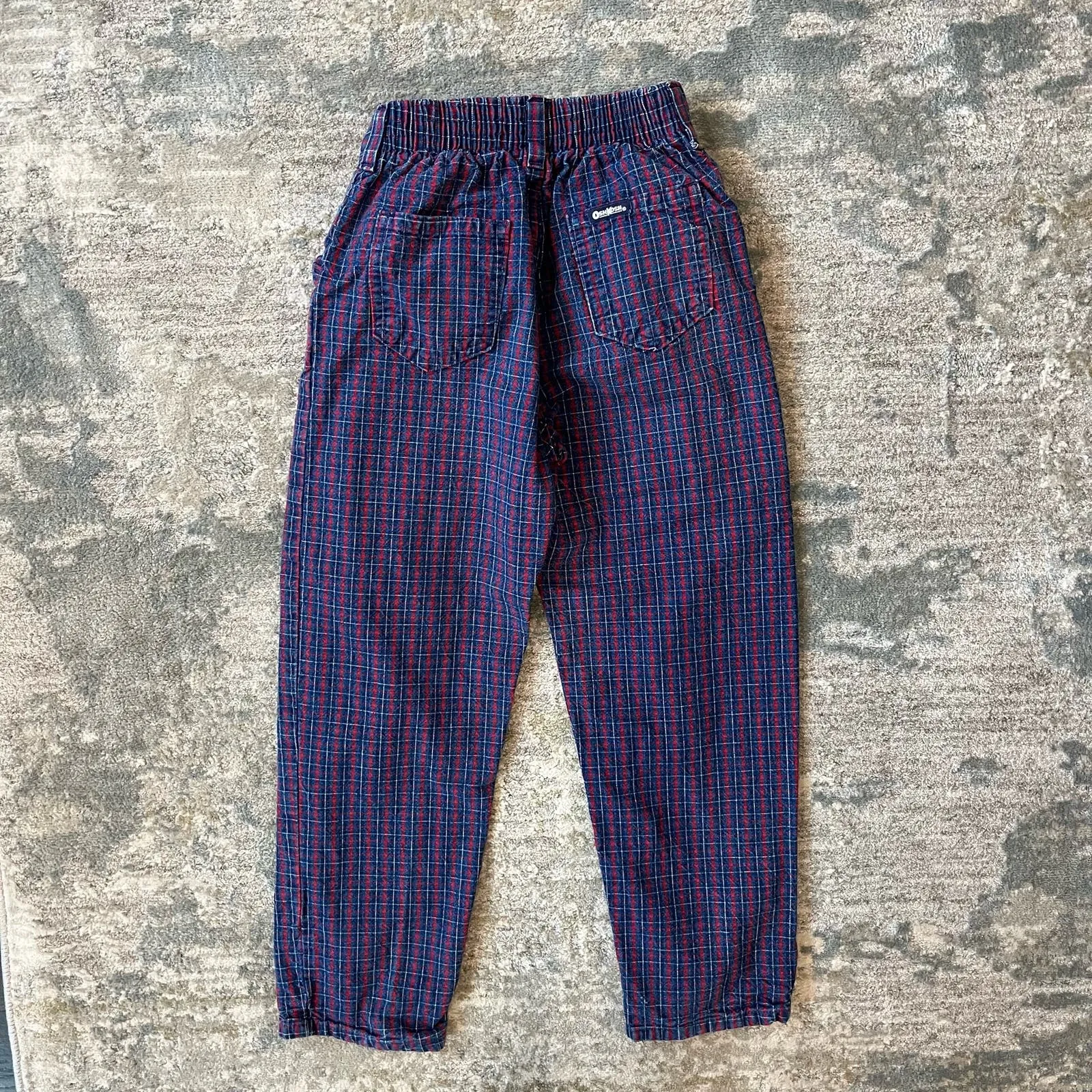 Vintage OshKosh B'gosh Plaid Pants 7