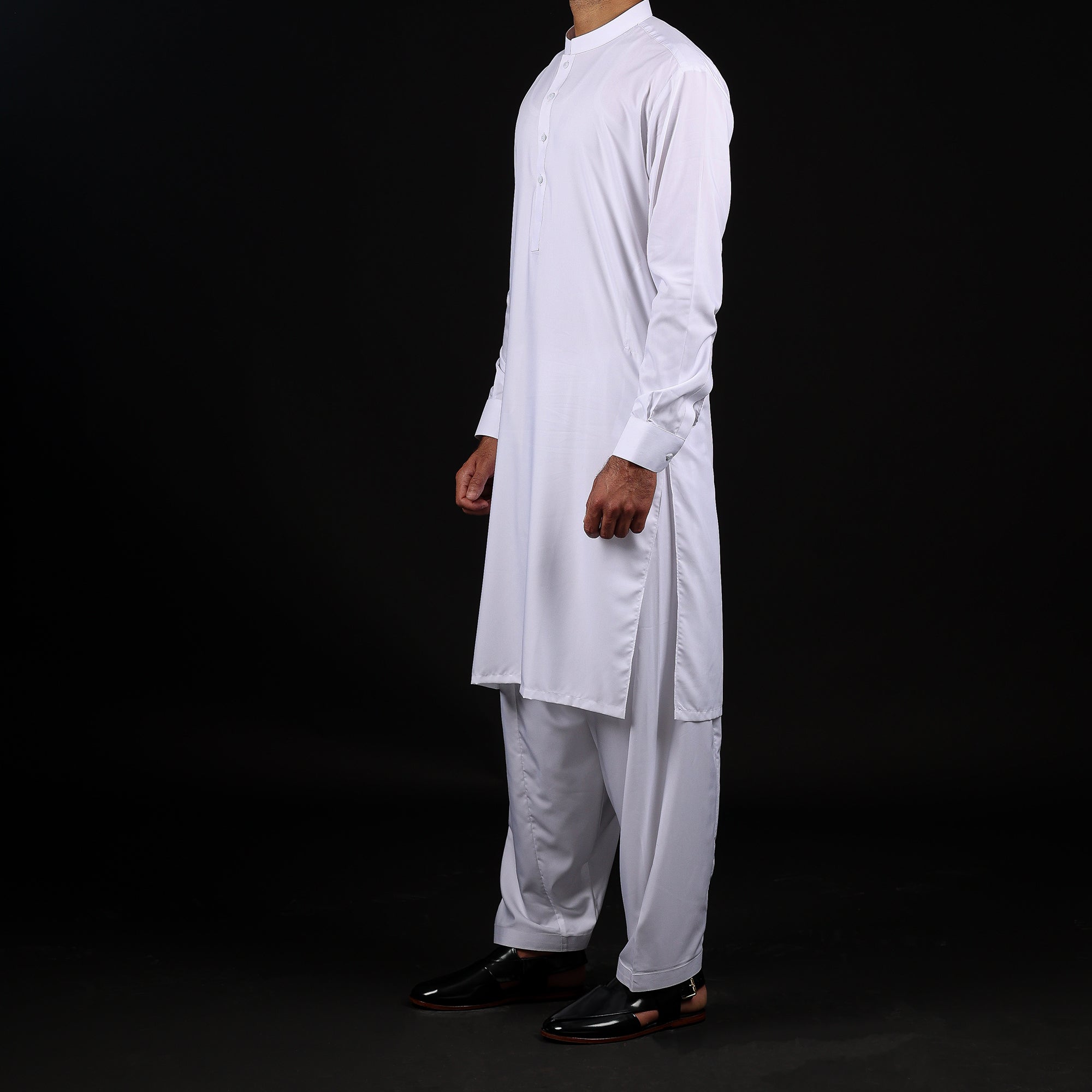 White Shalwar Qameez