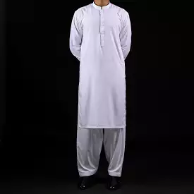 White Shalwar Qameez