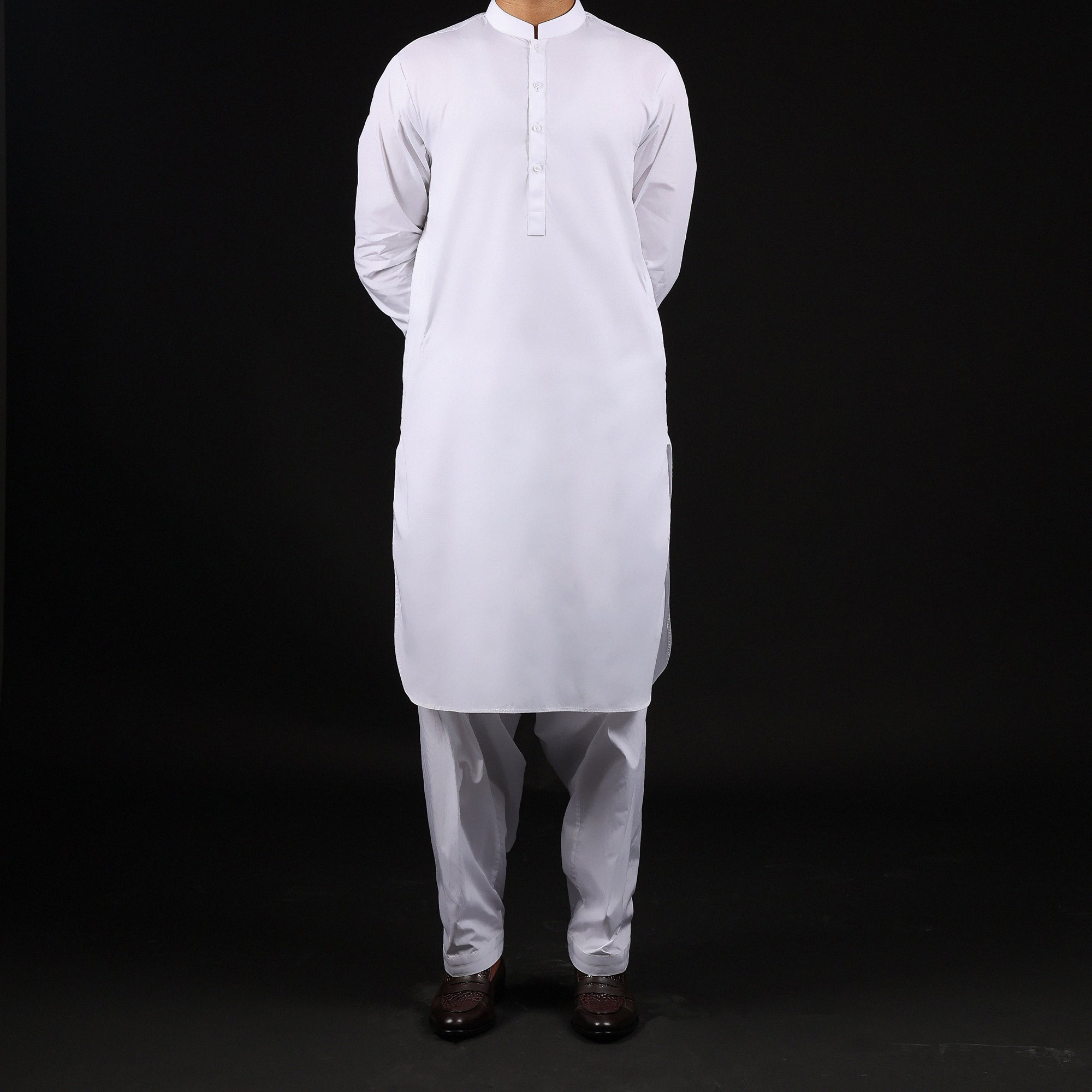 White Shalwar Qameez