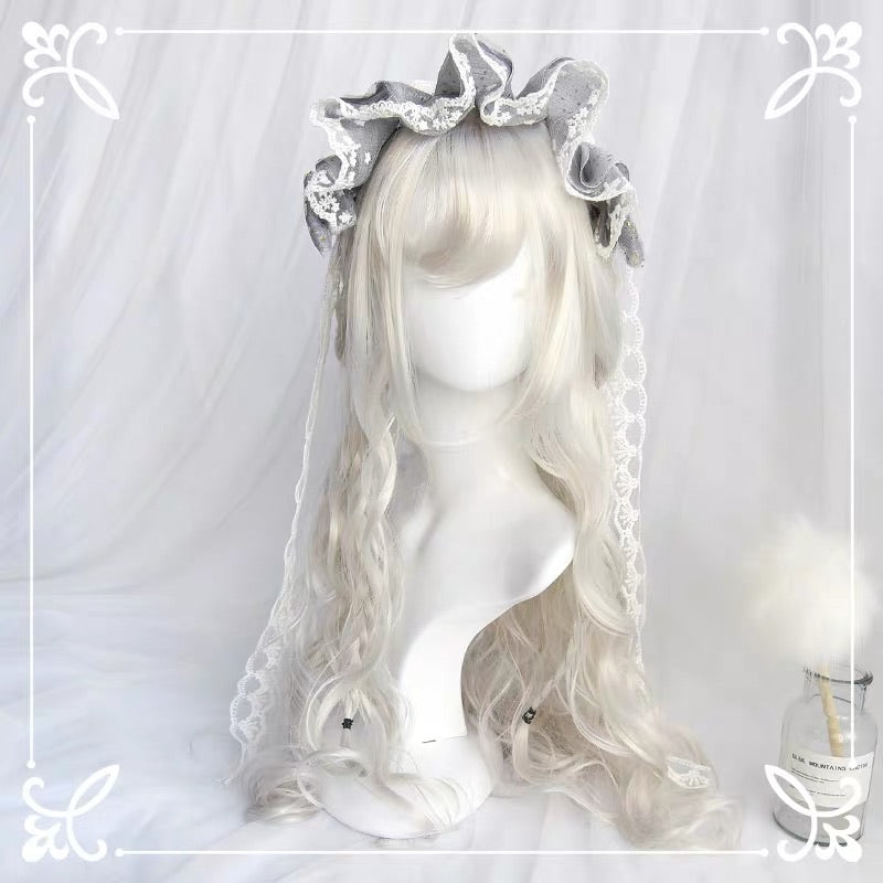 white swan/ grey wigs