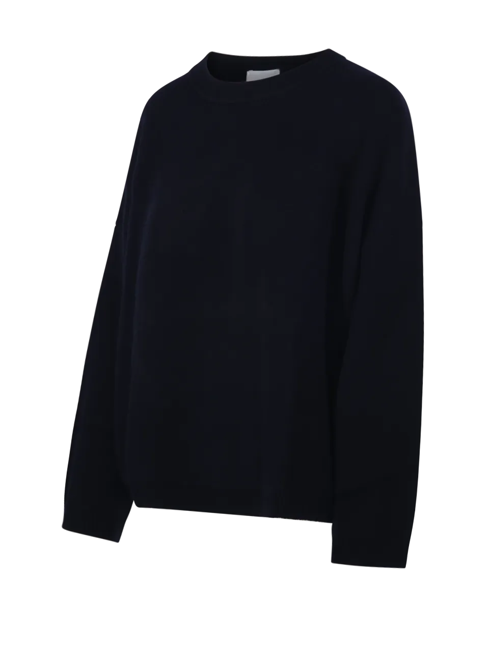 WOMAN ALLUDE DARK BLUE WOOL SWEATER